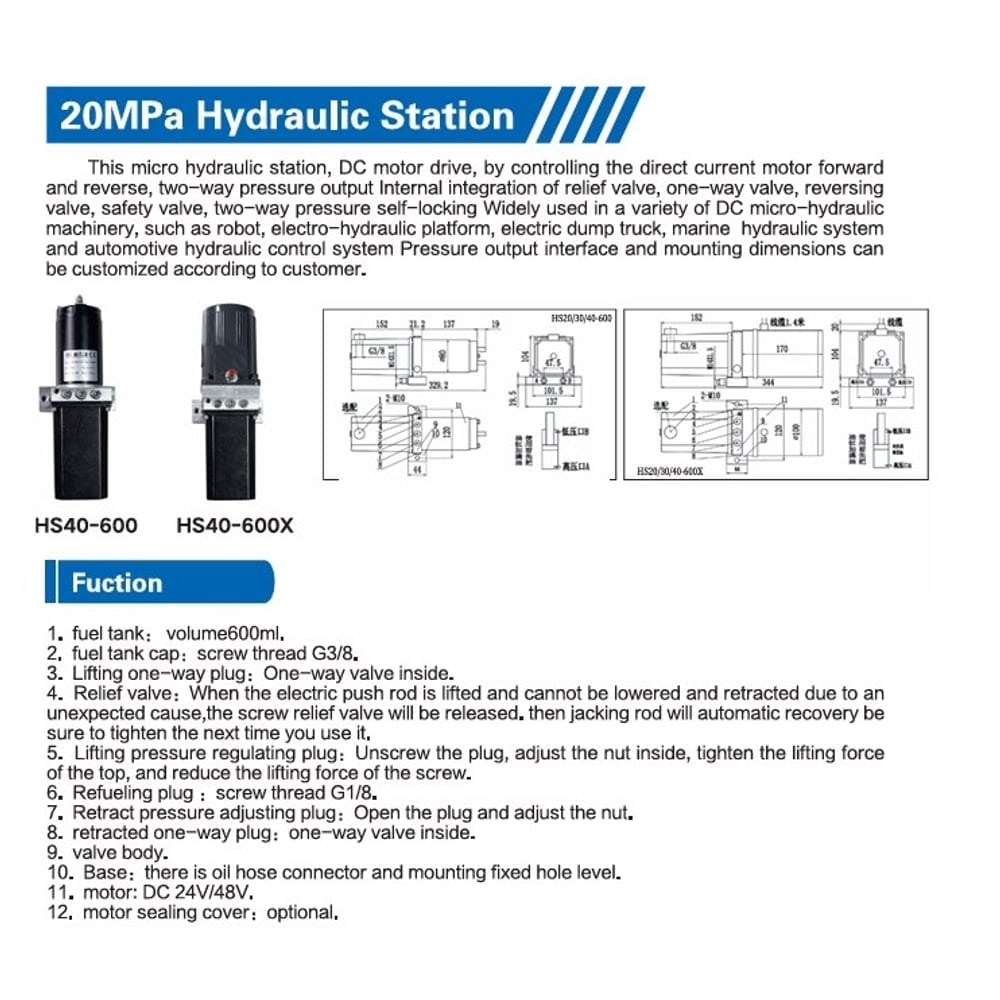 20MPa Hydraulic Station thumbnail 2