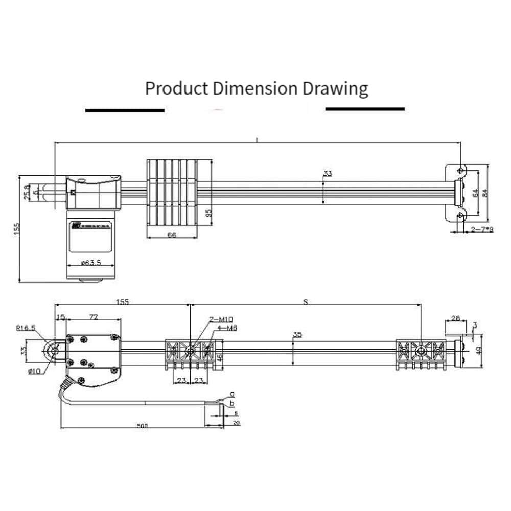 SLA-PT01 linear actuator for sofa thumbnail 5