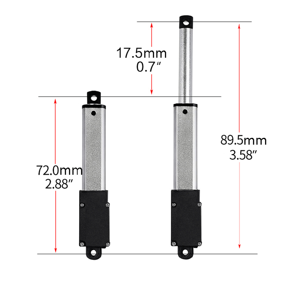 SLA-T01 17.5mm stroke linear actuator