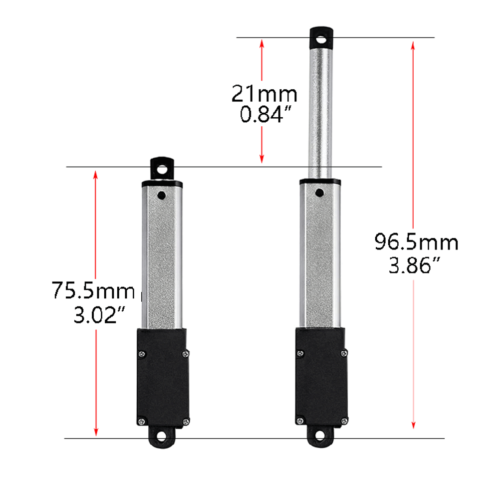 SLA-T01 21mm stroke linear actuator