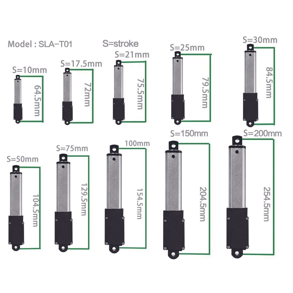 SLA-T01 linear actuator for Robot thumbnail 2