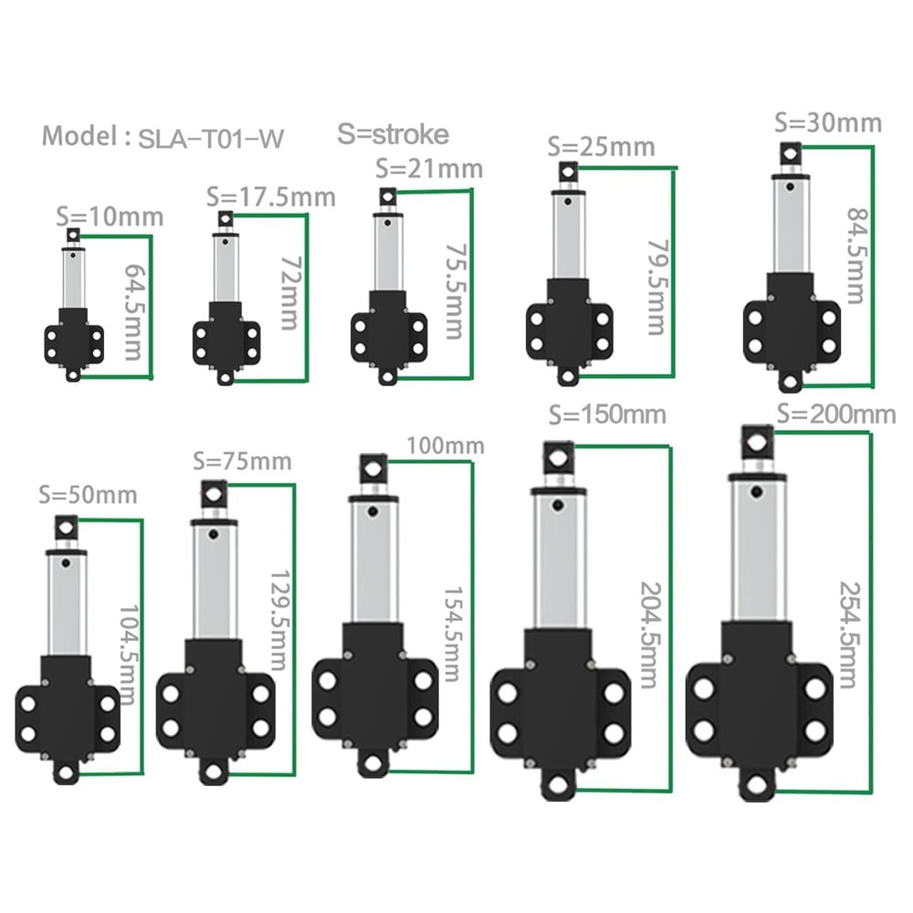 SLA-T01 linear actuator for Robot thumbnail 3