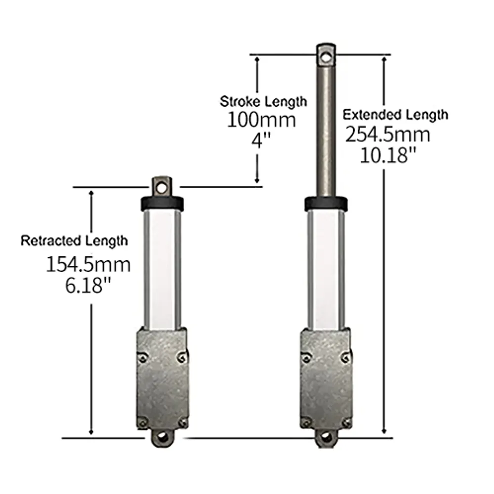 SLA-T01-M 100mm stroke linear actuator