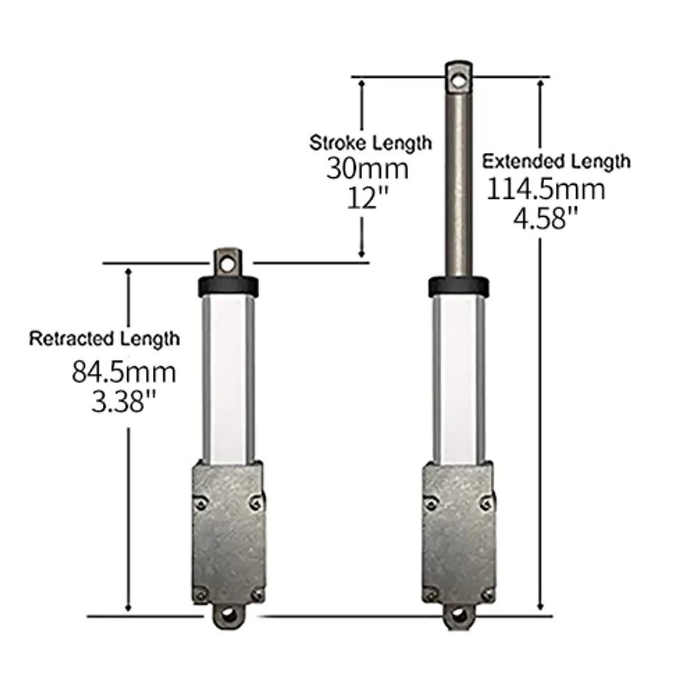 SLA-T01-M 30mm stroke linear actuator