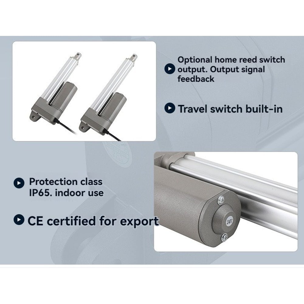 SLA022 2000N low noise linear actuator thumbnail 5