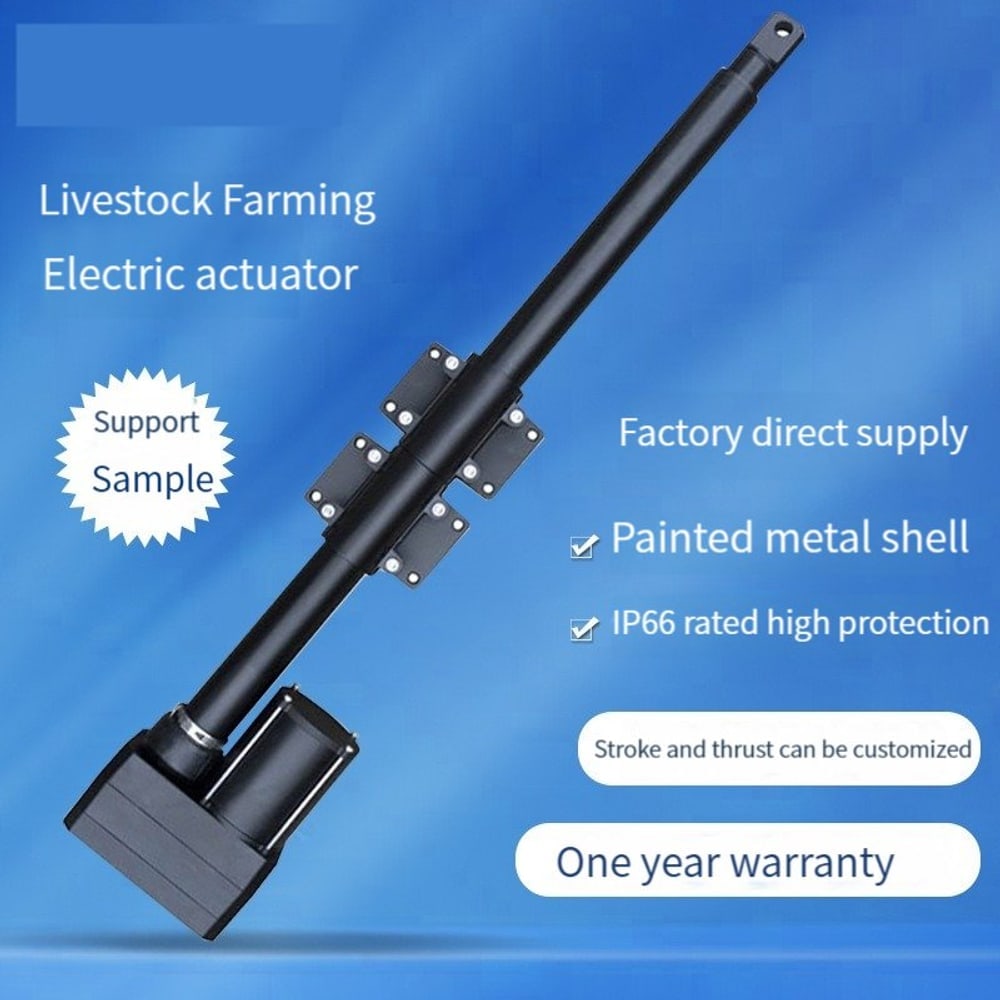 SLA024 5000N AC/DC linear actuator for Farm Ventilation thumbnail 3