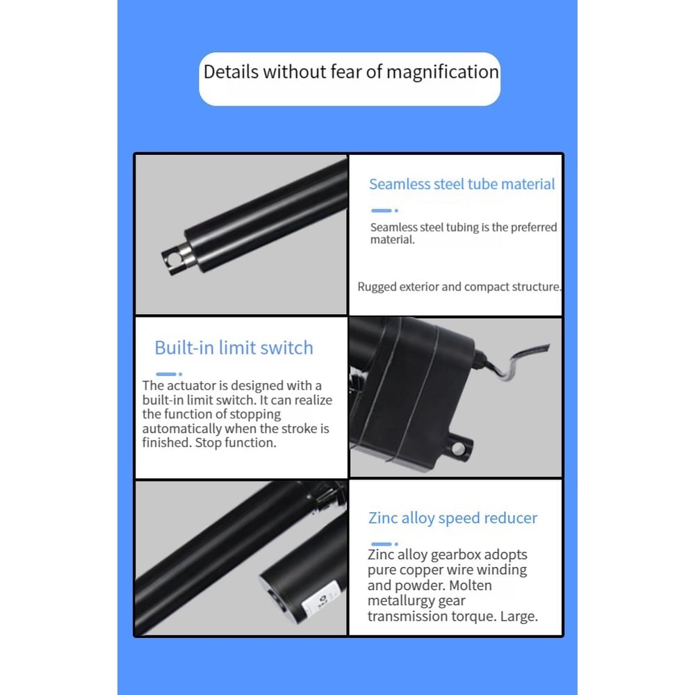 SLA08 10000N linear actuator thumbnail 3
