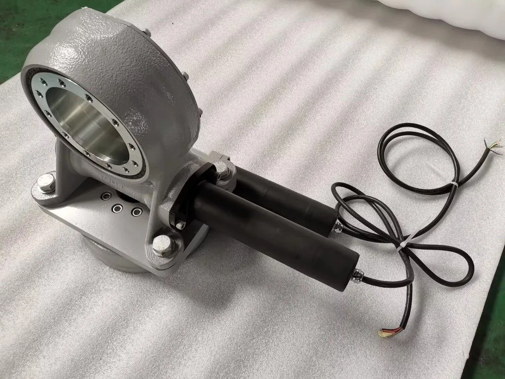 SVH9 9-Inch Dual Axis Slewing Drive | 24VDC Solar Tracker Worm Gear Rotary Actuator